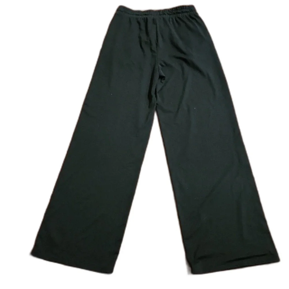 Vuori Halo Essential Wideleg Pant, Black Heather, Size S, VW4023 - Picture 5 of 10